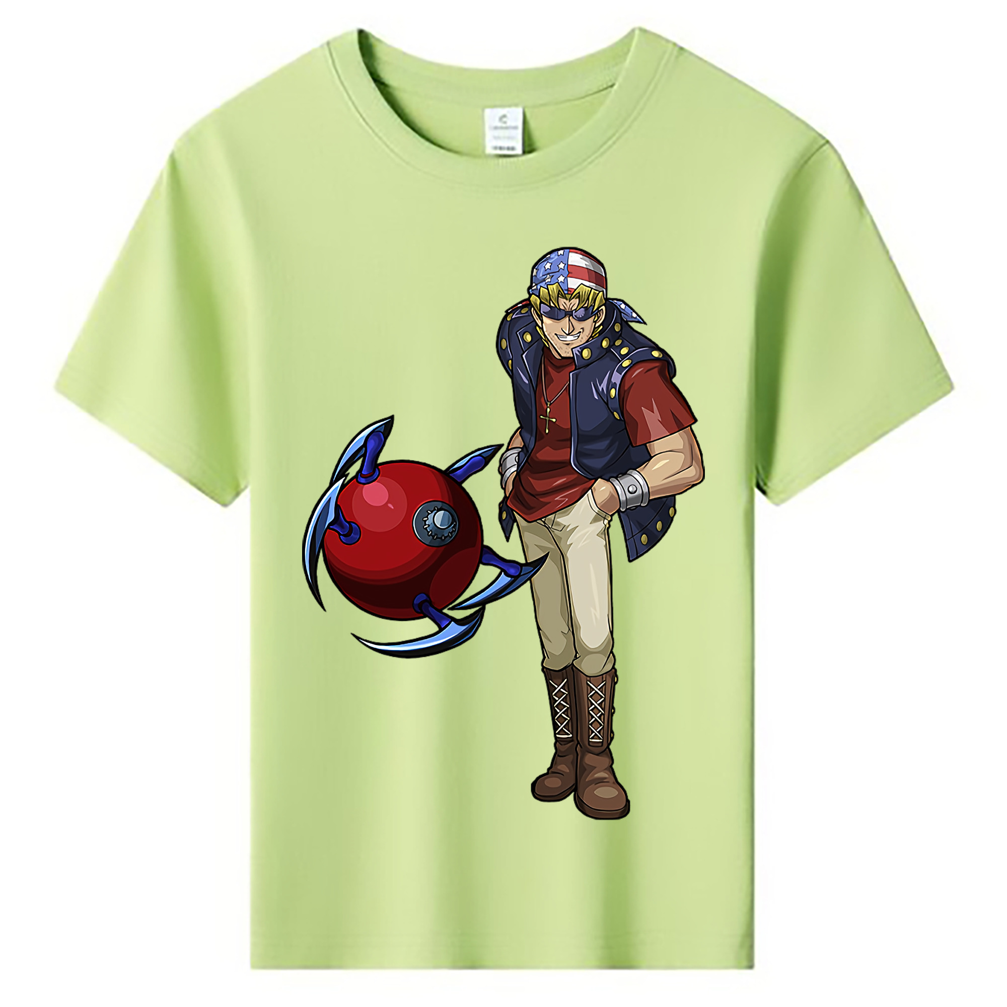 （画像用） 遊☆戯☆王 Yu-Gi-Oh! 綿100％キッズTシャツ（フロントプリント）